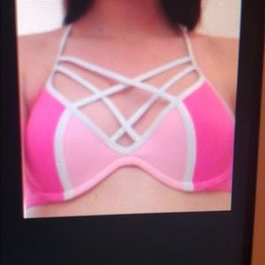 pink baiting suit